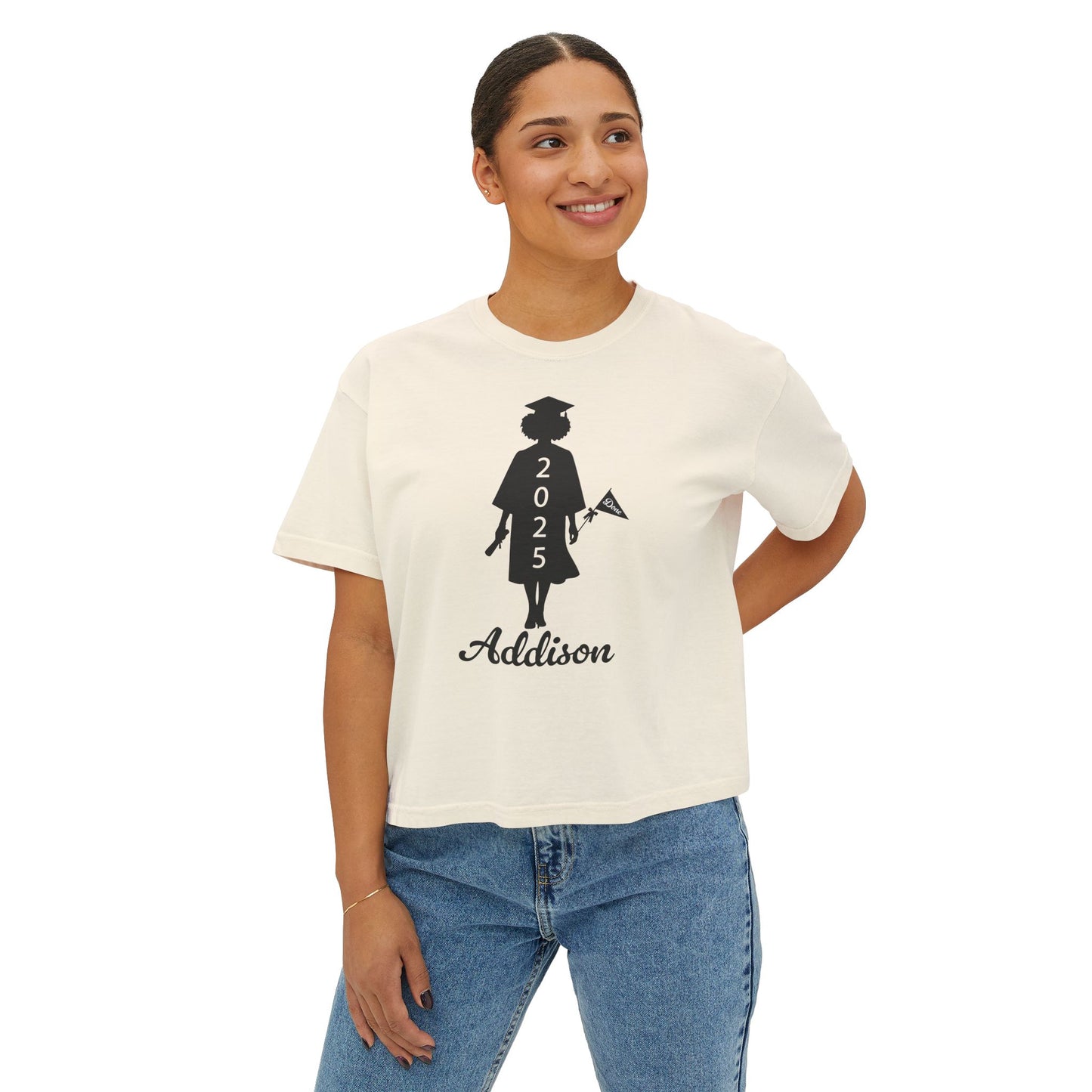 2025 Graduation Afro Lady Women's Tee