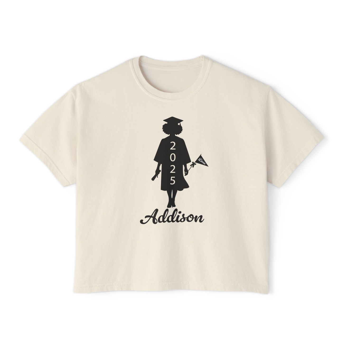 2025 Graduation Afro Lady Women's Tee