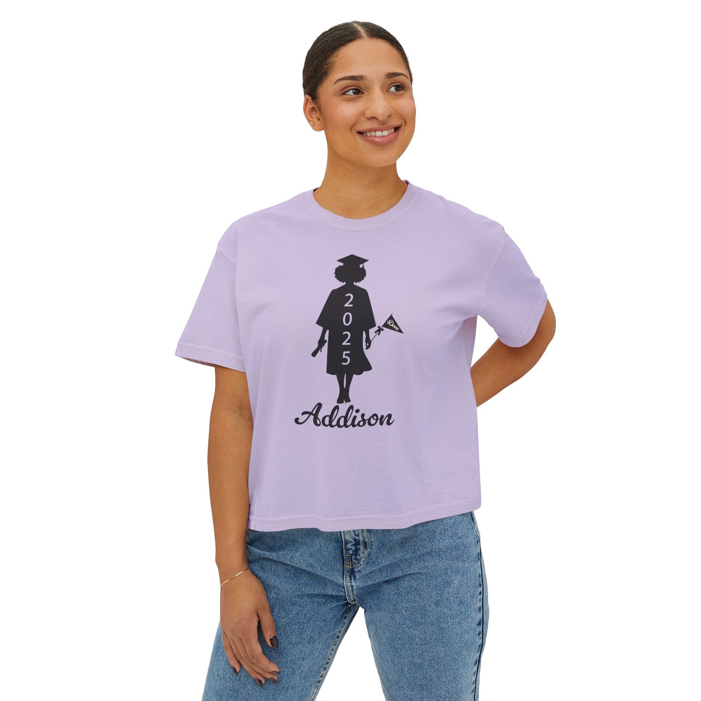 2025 Graduation Afro Lady Women's Tee
