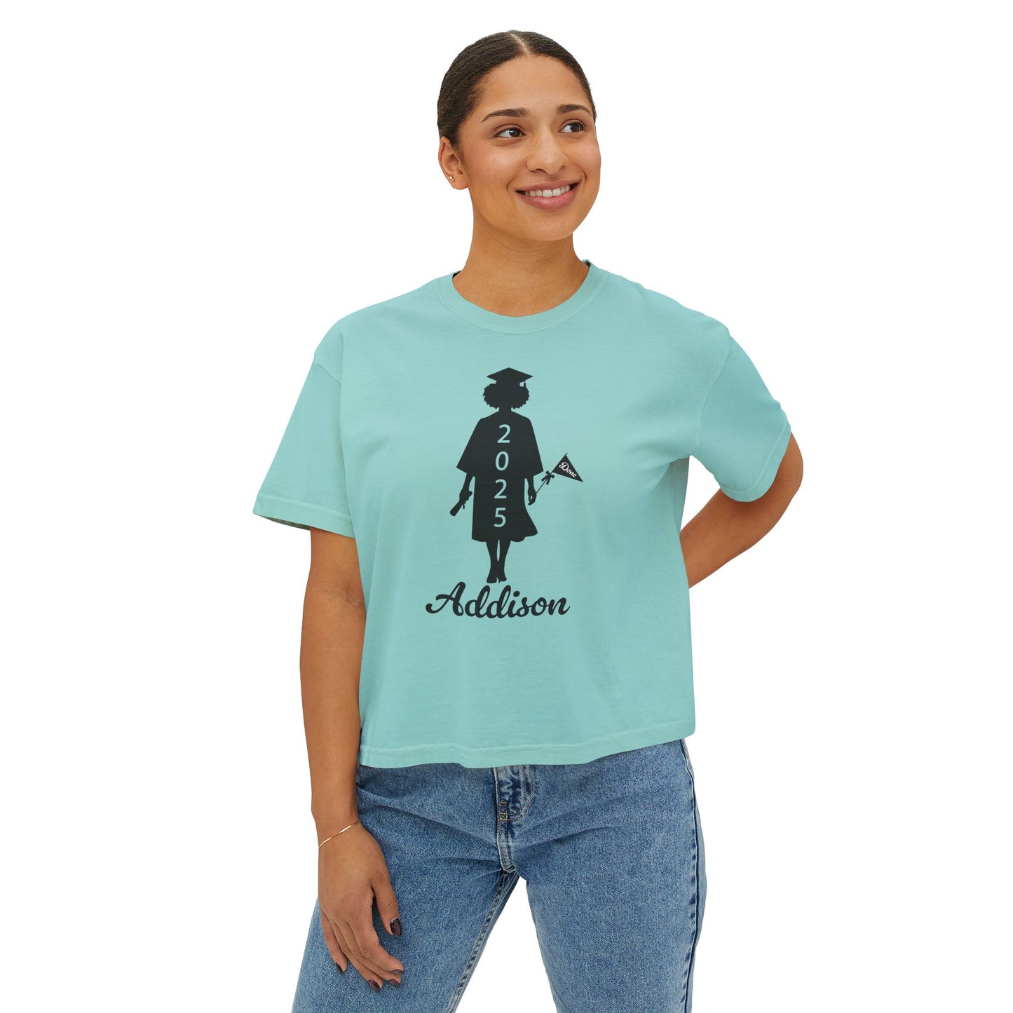 2025 Graduation Afro Lady Women's Tee