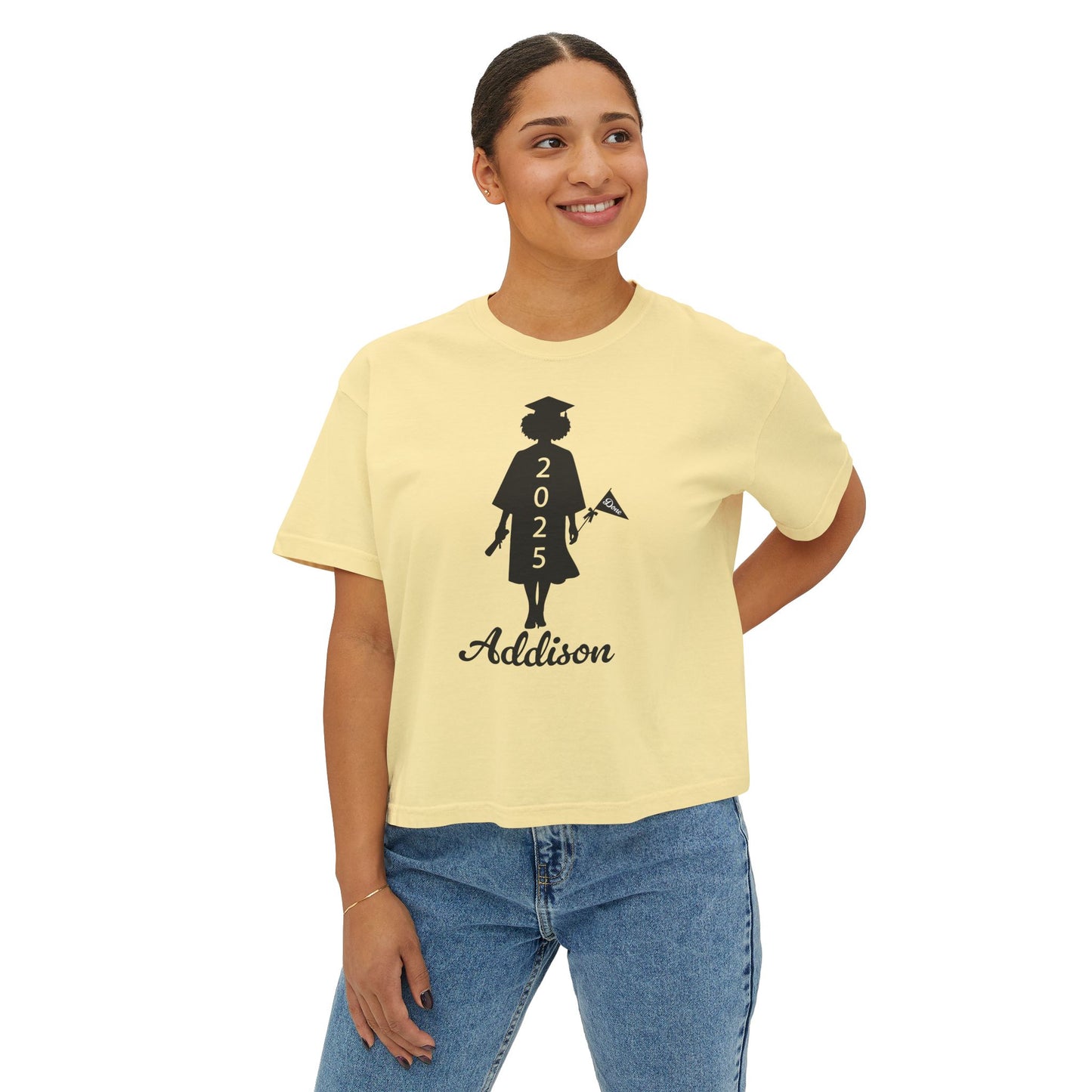 2025 Graduation Afro Lady Women's Tee