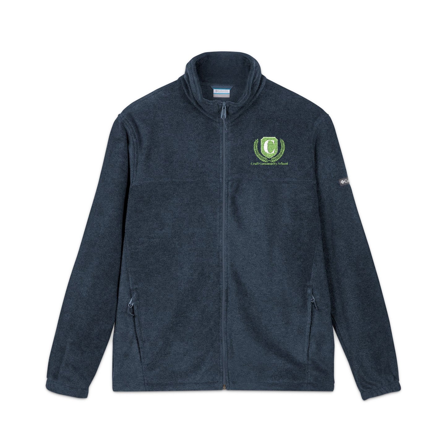 Unisex Embroidered Columbia Fleece Jacket | Warm Outdoor Layer, Cozy Gift, Hiking Companion, Team Jacket, Custom Apparel