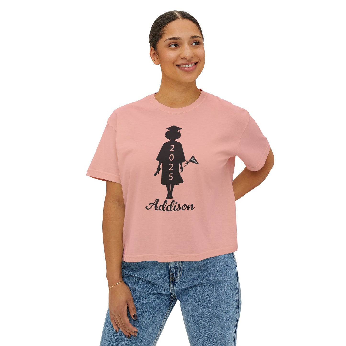 2025 Graduation Afro Lady Women's Tee