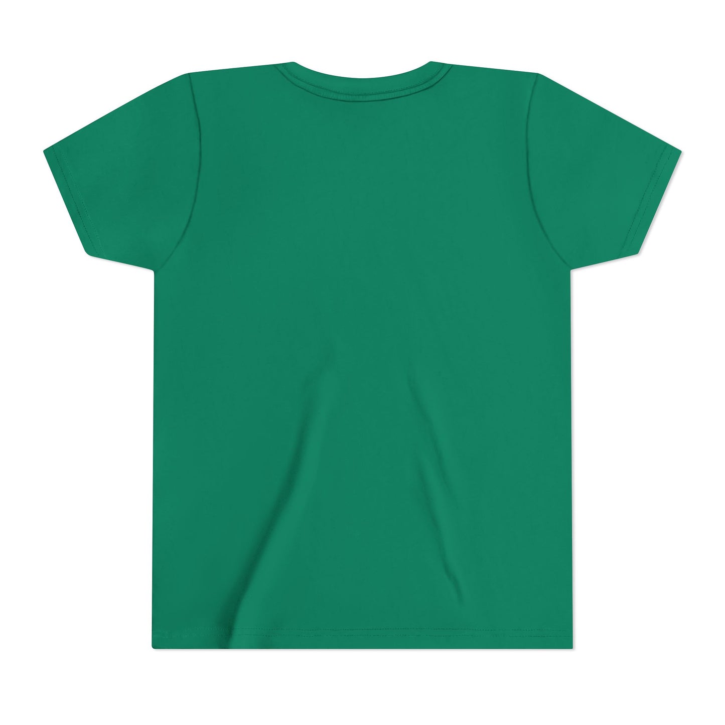 Cuidando white lettering green t shirt