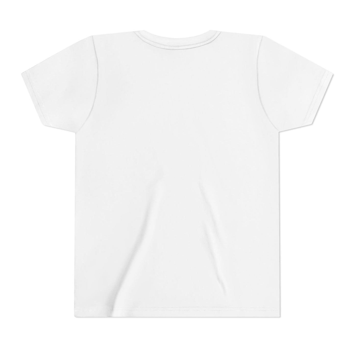 Sevasmos red lettering white t shirt