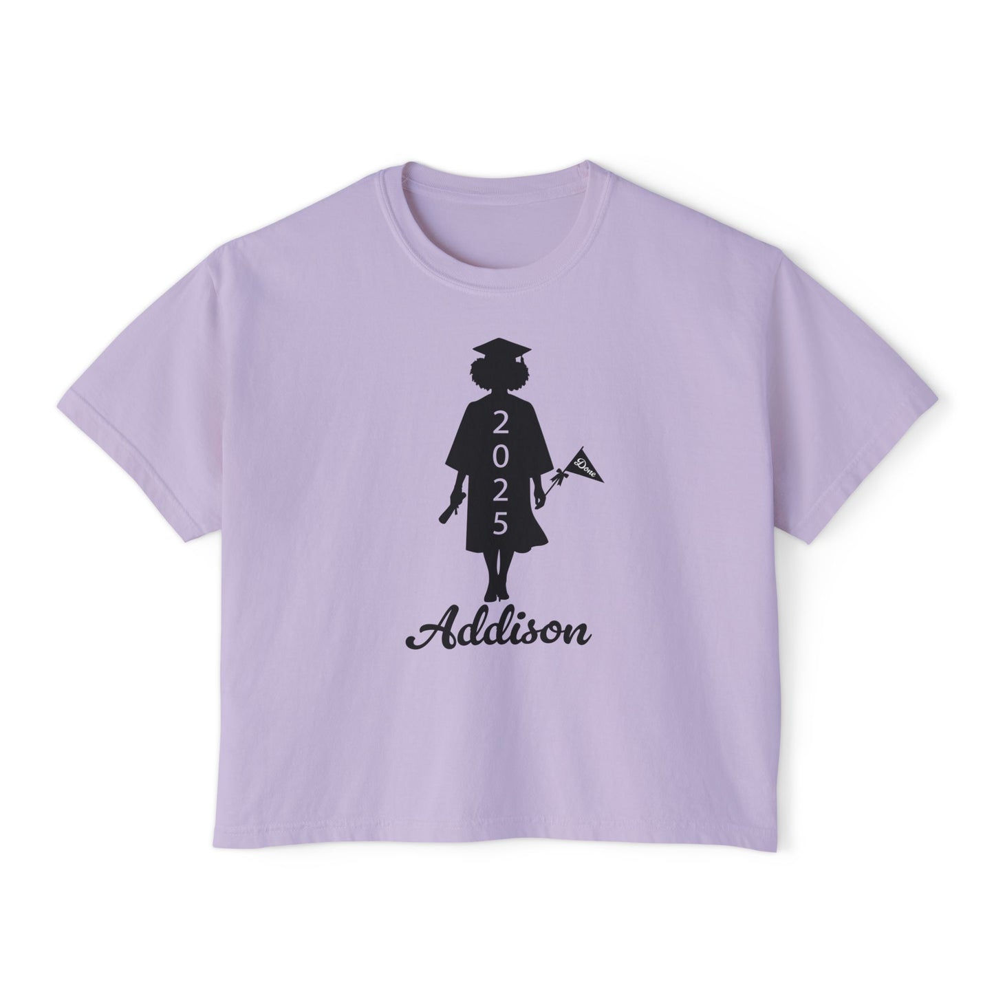2025 Graduation Afro Lady Women's Tee