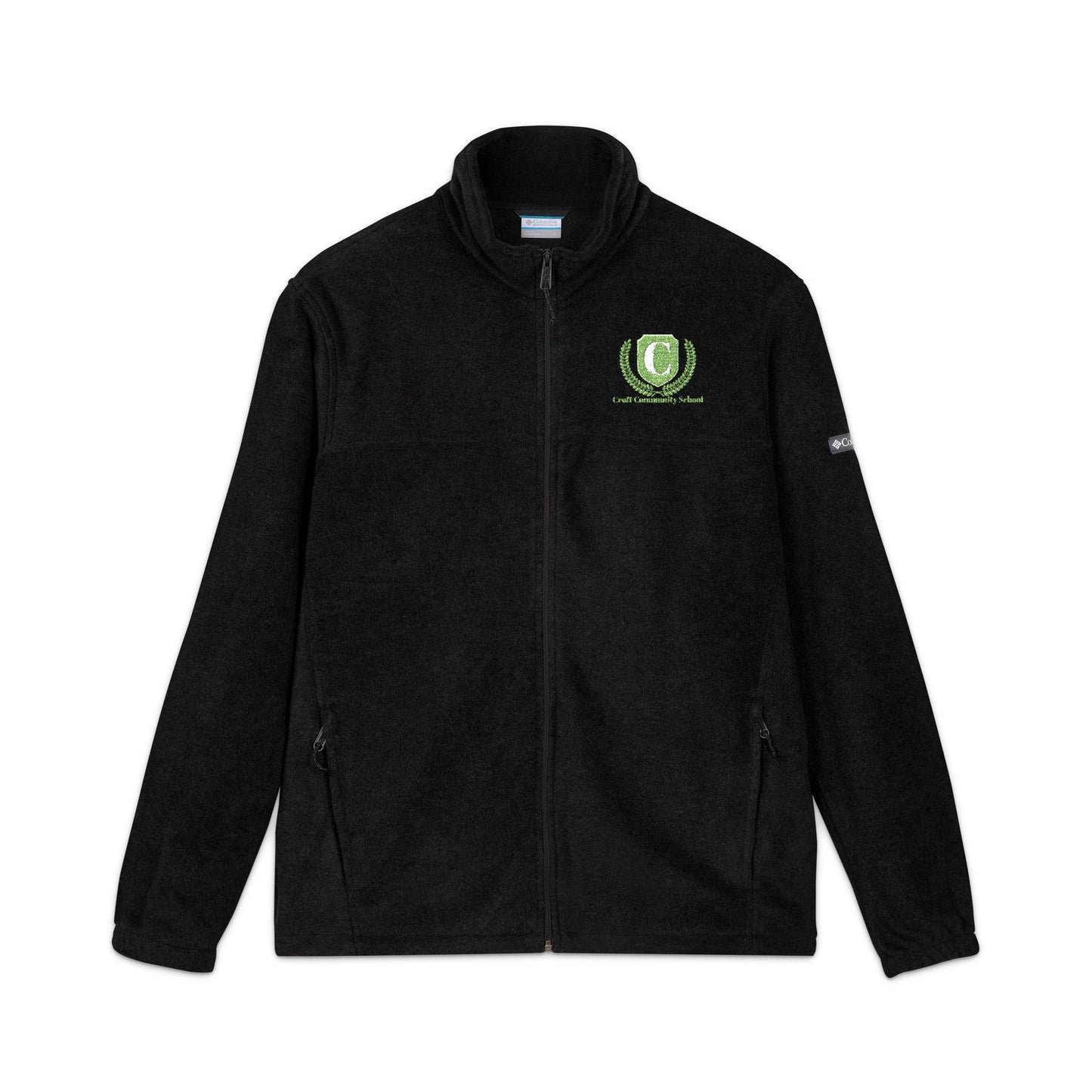 Unisex Embroidered Columbia Fleece Jacket | Warm Outdoor Layer, Cozy Gift, Hiking Companion, Team Jacket, Custom Apparel