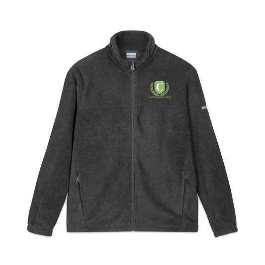 Unisex Embroidered Columbia Fleece Jacket | Warm Outdoor Layer, Cozy Gift, Hiking Companion, Team Jacket, Custom Apparel