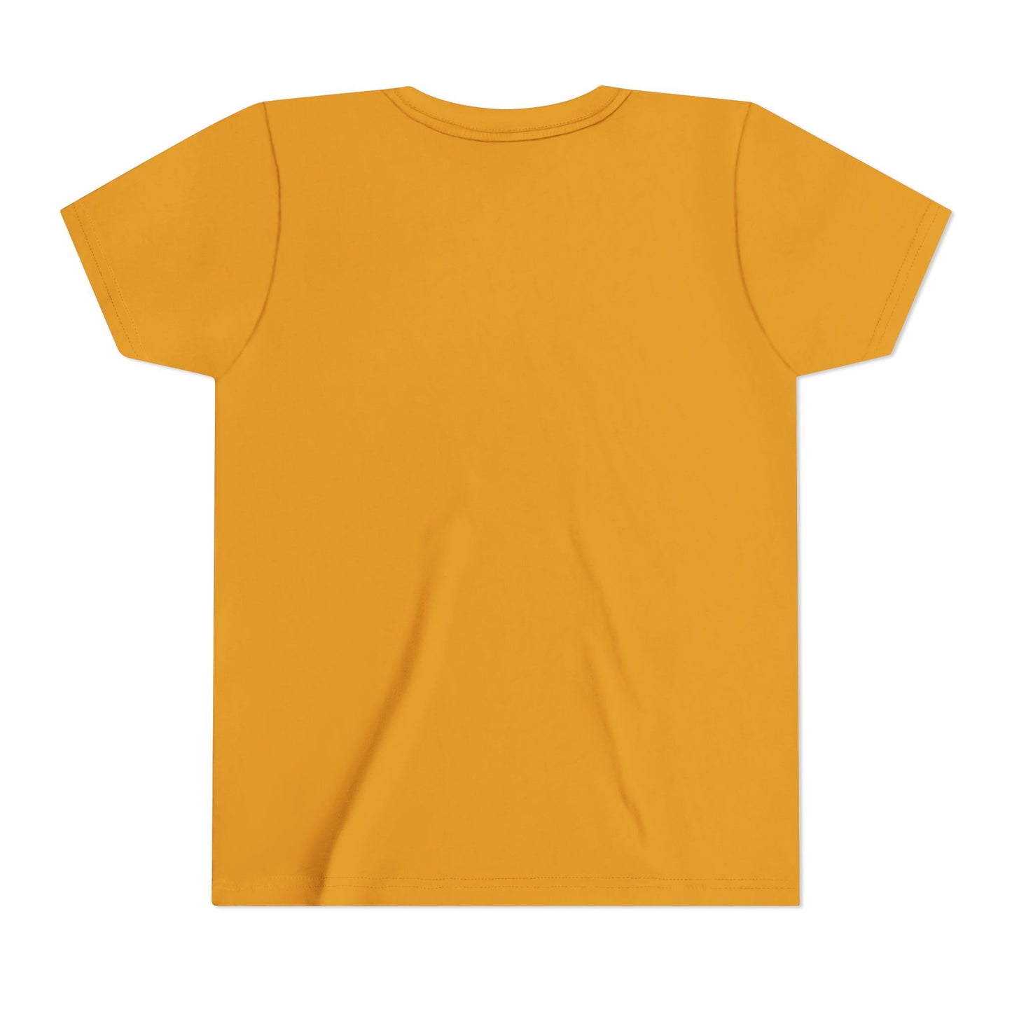 Basari white lettering yellow t shirt